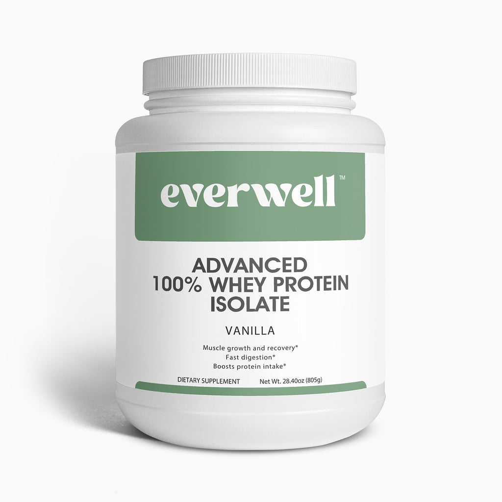 EVERWELL Advanced 100% Whey Protein Isolate (Vanilla)
