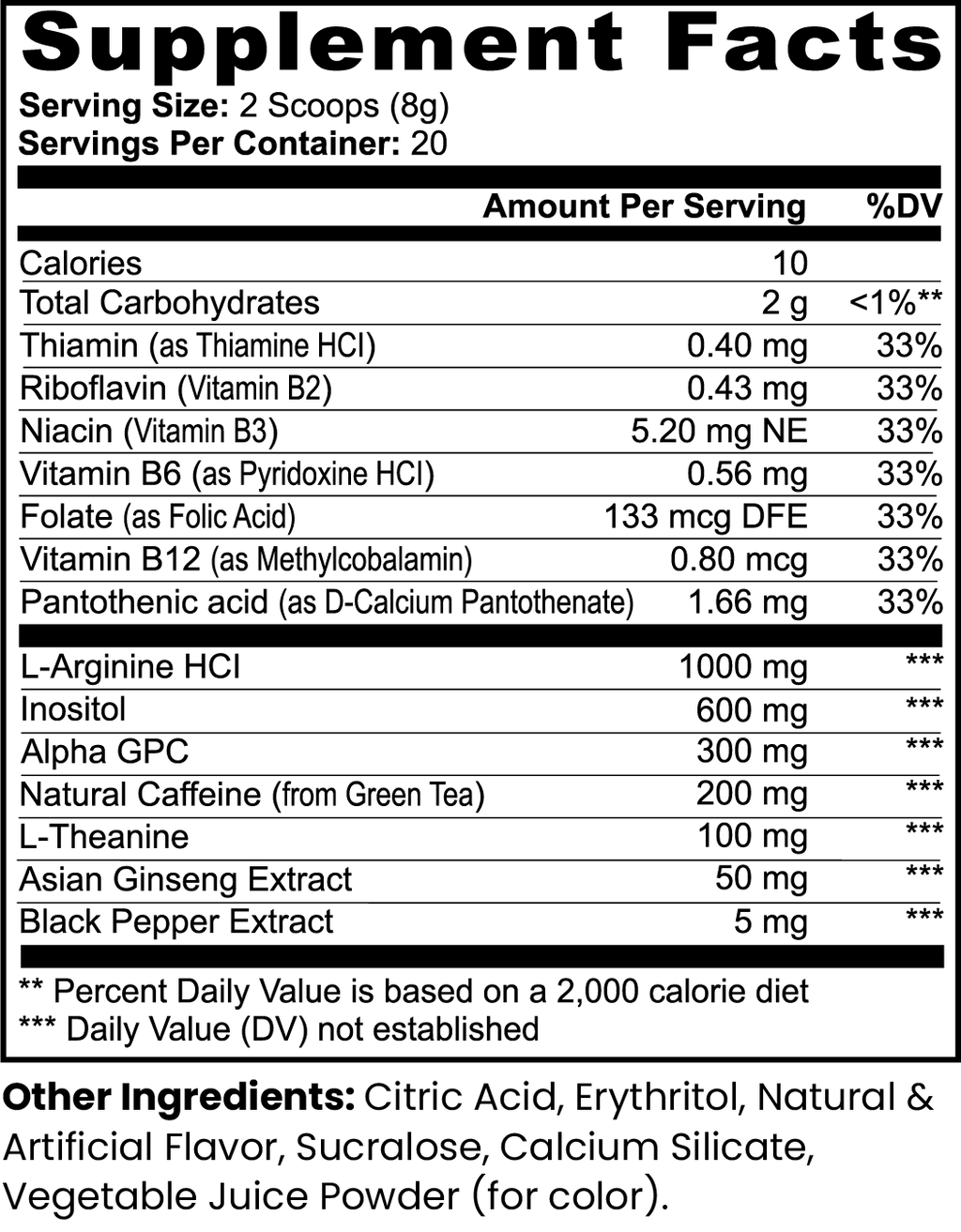 EVERWELL Focus Powder (Sour Candy)